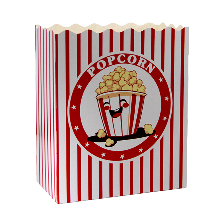 OPAKOWANIE POPCORN DUŻE DNO AUTOMATYCZNE 190x100x228